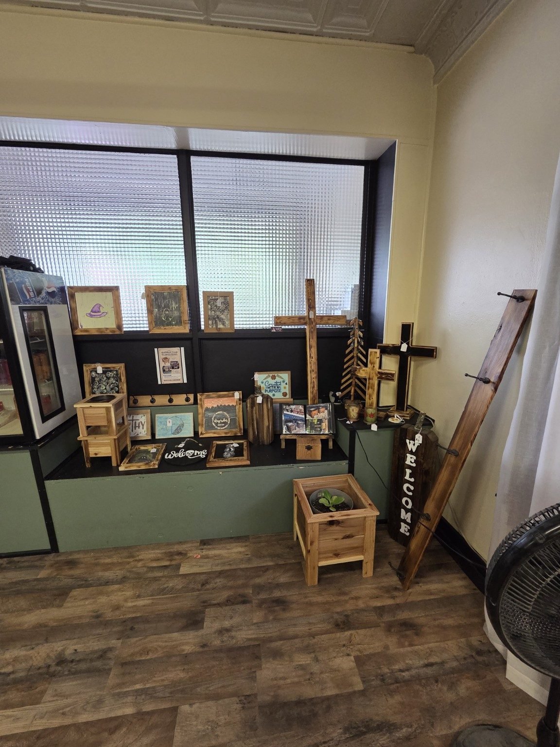 Wells Woodwork corner display