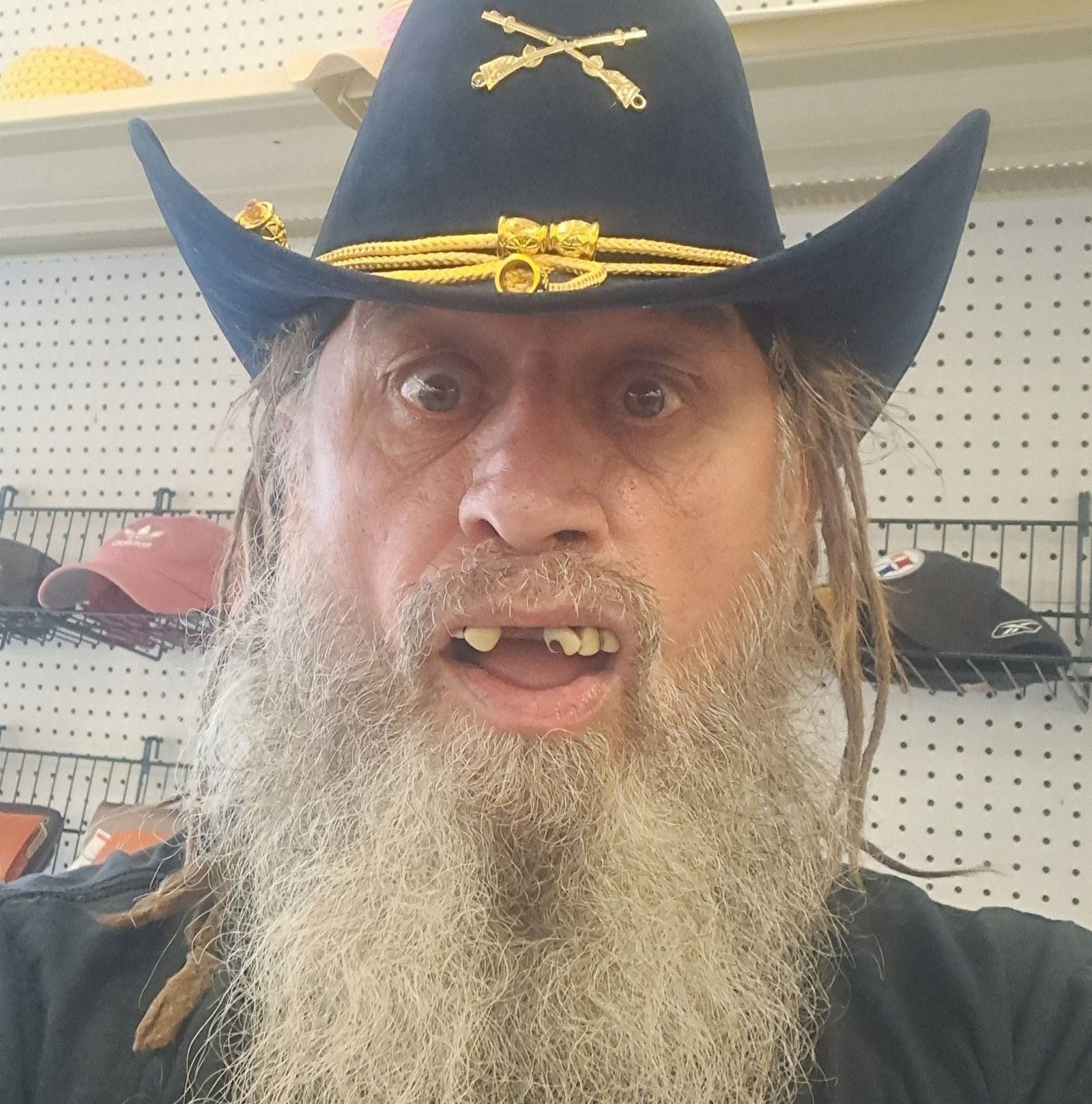 Boofer in cowboy hat for featured video update